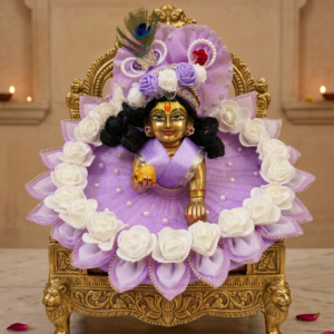 the divine lilac pearl blossom poshak