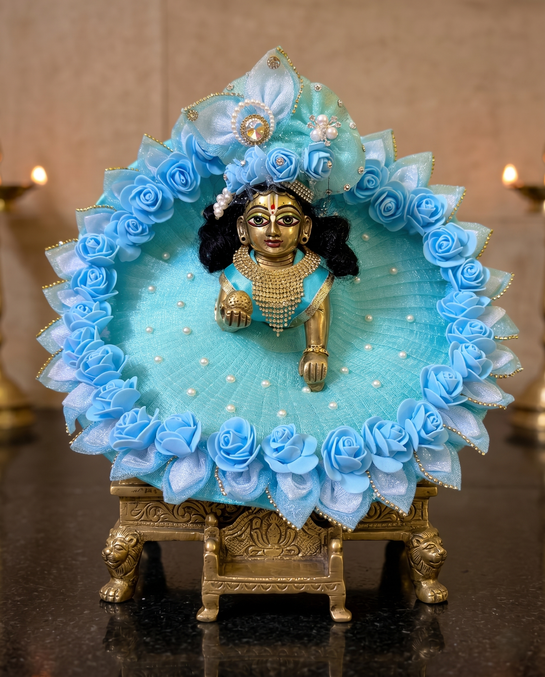 celestial azure rose poshak celestial azure rose poshak