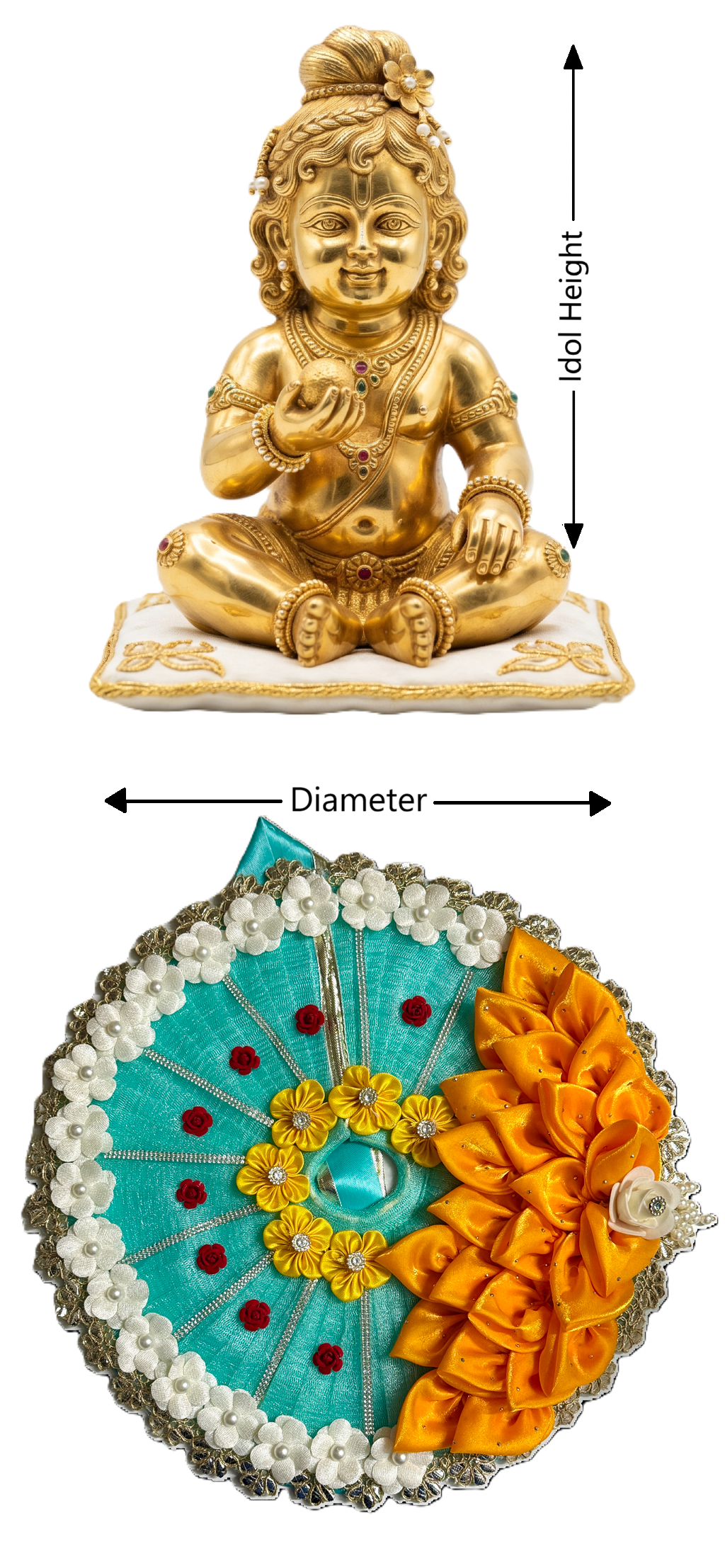 How to measure Laddu Gopal