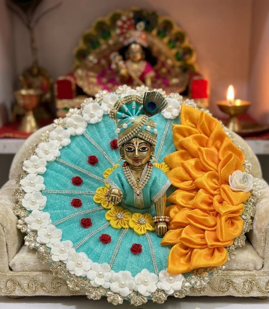 mayur basant poshak